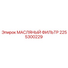 2255300229 МАСЛЯНЫЙ ФИЛЬТР Epiroc