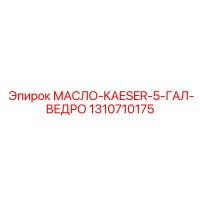 Epiroc 1310710175 Oil Kaeser 5-Gal Bucket for Compressors