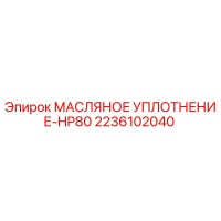 2236102040 МАСЛЯНОЕ УПЛОТНЕНИЕ-HP80 Epiroc
