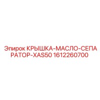 1612260700 КРЫШКА-МАСЛО-СЕПАРАТОР-XAS50 Epiroc