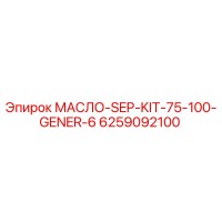 6259092100 МАСЛО-SEP-KIT-75-100-GENER-6 Epiroc