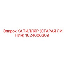 1624606309 КАПИЛЛЯР (СТАРАЯ ЛИНИЯ) Epiroc