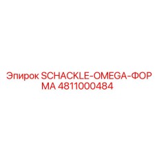 4811000484 SCHACKLE-OMEGA-ФОРМА Epiroc
