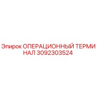 3092303524 ОПЕРАЦИОННЫЙ ТЕРМИНАЛ Epiroc