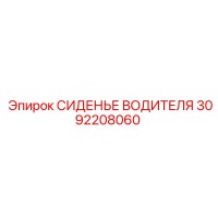 3092208060 СИДЕНЬЕ ВОДИТЕЛЯ Epiroc