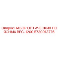 5730013775 НАБОР ОПТИЧЕСКИХ ПОЯСНЫХ ВЕС-1200 Epiroc