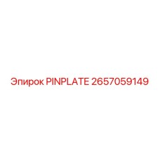 2657059149 PINPLATE Epiroc
