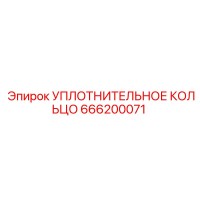 УПЛОТНИТЕЛЬНОЕ КОЛЬЦО 666200071 Epiroc
