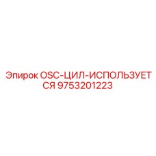 9753201223 OSC-ЦИЛ-ИСПОЛЬЗУЕТСЯ Epiroc