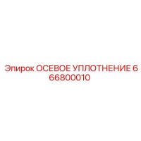666800010 ОСЕВОЕ УПЛОТНЕНИЕ Epiroc