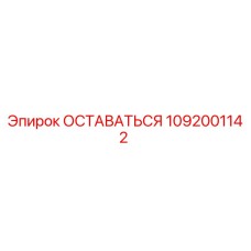 1092001142 ОСТАВАТЬСЯ Epiroc