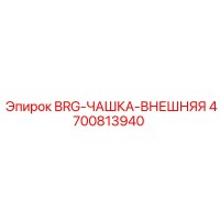 4700813940 BRG-ЧАШКА-ВНЕШНЯЯ Epiroc