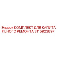 3115923897 КОМПЛЕКТ ДЛЯ КАПИТАЛЬНОГО РЕМОНТА Epiroc