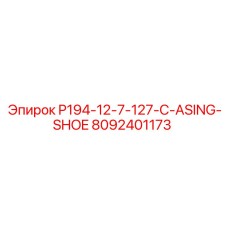 8092401173 P194-12-7-127-C-ASING-SHOE Epiroc