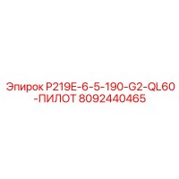 8092440465 P219E-6-5-190-G2-QL60-ПИЛОТ Epiroc