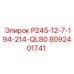 8092401741 P245-12-7-194-214-QL80 Epiroc