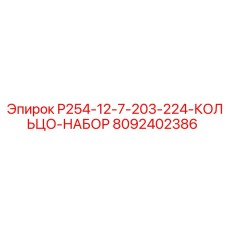 8092402386 P254-12-7-203-224-КОЛЬЦО-НАБОР Epiroc