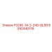 8092440176 P324E-14-2-240-QL80 Epiroc