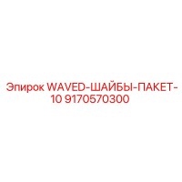 9170570300 WAVED-ШАЙБЫ-ПАКЕТ-10 Epiroc