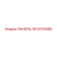1613723580 ПАНЕЛЬ Epiroc