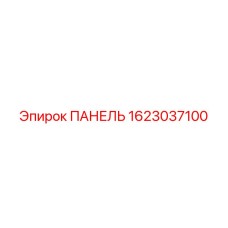 1623037100 ПАНЕЛЬ Epiroc