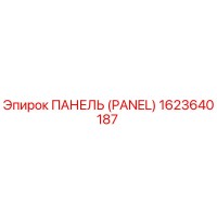 1623640187 ПАНЕЛЬ (PANEL) Epiroc