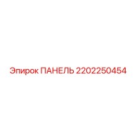 2202250454 ПАНЕЛЬ Epiroc