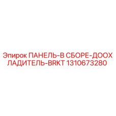 1310673280 ПАНЕЛЬ-В СБОРЕ-ДООХЛАДИТЕЛЬ-BRKT Эпирок