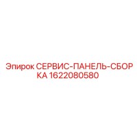 1622080580 СЕРВИС-ПАНЕЛЬ-СБОРКА Epiroc