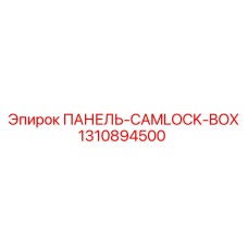 1310894500 ПАНЕЛЬ-CAMLOCK-BOX Epiroc
