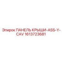 1613723681 ПАНЕЛЬ КРЫШИ-ASS-Y-CAV Epiroc