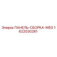 1622030281 ПАНЕЛЬ-СБОРКА-WEG Epiroc