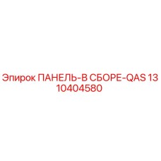 1310404580 ПАНЕЛЬ-В СБОРЕ-QAS Epiroc