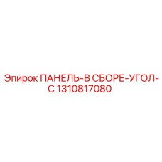 1310817080 ПАНЕЛЬ-В СБОРЕ-УГОЛ-C - Epiroc