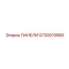 5730013880 ПАНЕЛИ Epiroc