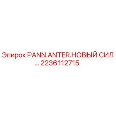 2236112715 PANN.ANTER.НОВЫЙ СИЛ... Epiroc