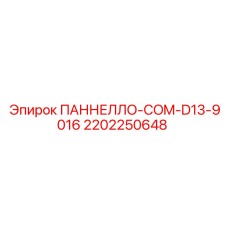 2202250648 ПАННЕЛЛО-COM-D13-9016 Epiroc