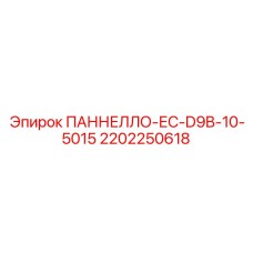 2202250618 ПАННЕЛЛО-ЕС-D9B-10-5015 Epiroc