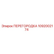 1092002174 ПЕРЕГОРОДКА Epiroc
