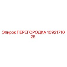 1092171025 ПЕРЕГОРОДКА Epiroc
