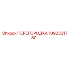 1092331780 ПЕРЕГОРОДКА Epiroc