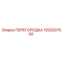 1202537500 ПЕРЕГОРОДКА Epiroc