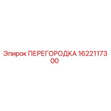 1622117300 ПЕРЕГОРОДКА Epiroc