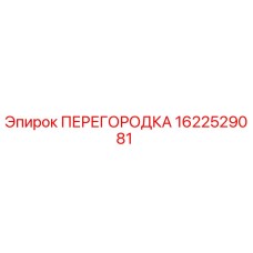 1622529081 ПЕРЕГОРОДКА Epiroc