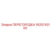 1625743100 ПЕРЕГОРОДКА Epiroc