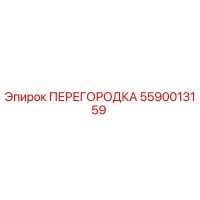 5590013159 ПЕРЕГОРОДКА Epiroc
