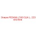 2236107818 PEDANA LT40 США Epiroc