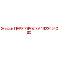 1623076080 ПЕРЕГОРОДКА Epiroc