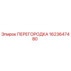 1623647480 ПЕРЕГОРОДКА Epiroc