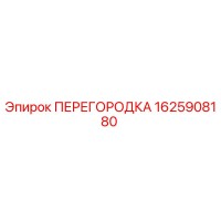 1625908180 ПЕРЕГОРОДКА Epiroc